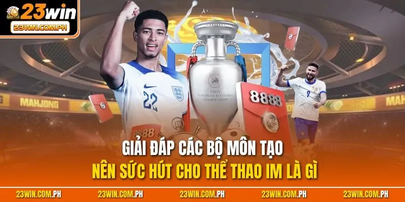 Thể Thao IM Là Gì? Thông Tin Sảnh Cược Thể Thao Uy Tín 3 Giải đáp các bộ môn tạo nên sức hút cho thể thao IM là gì