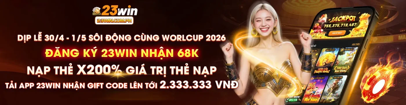 23WIN 13 banner 23win